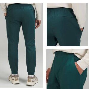 Lululemon Mens Pants Small  City Sweat Jogger Jasper Green  Pull On Jogger
